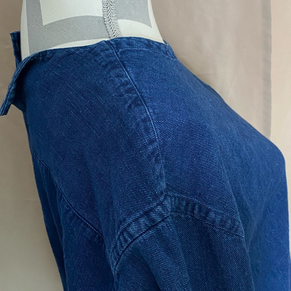 Shnayderman’s Denim Long Sleeve Top - Picture 6 of 9